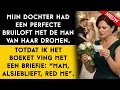 Lagu De bruiloft verliep perfect… totdat ik het bruidsboeket ving