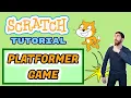 How to make a PLATFORMER GAME Easy code Simple - Scratch 3 0 FULL Tutorial