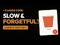 Why Claude Code Gets Slow and Forgetful and 4 Habits That Fix It