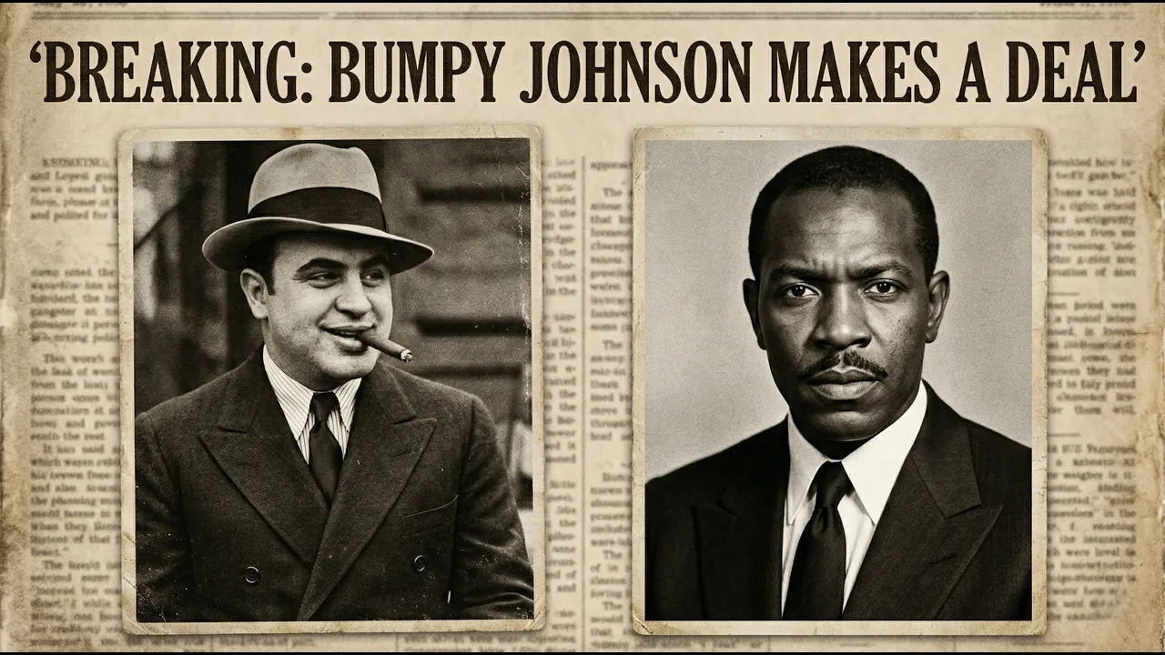 1928 The Deal With Al Capone That Made Bumpy Johnson Untouchable | Harlem Didn't Forget