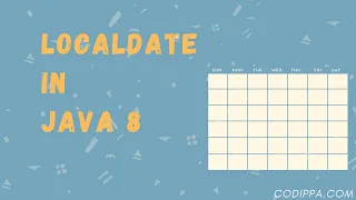 LocalDate in java 8 example New Date class api added in java 8