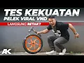 Lagu LANGSUNG REMUK?? Tes Kekuatan Pelek Motor Viral VND #AtenxKatros