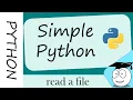 Python Coder Simple How to open read a file