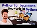 Keywords in Python Python for beginners Amit Maurya