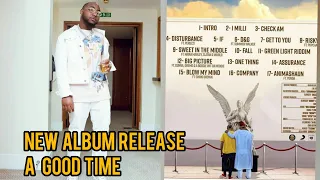 davido releases his new album a good time