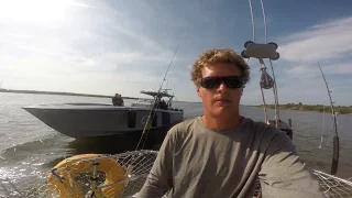 STOPPED BY BORDER PATROL ON A SAILBOAT