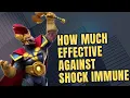 Against Shock Immune How Much Beta Ray Bill Is Effective