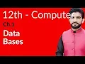 ICS Computer Part 2 Ch 1 - Data Bases