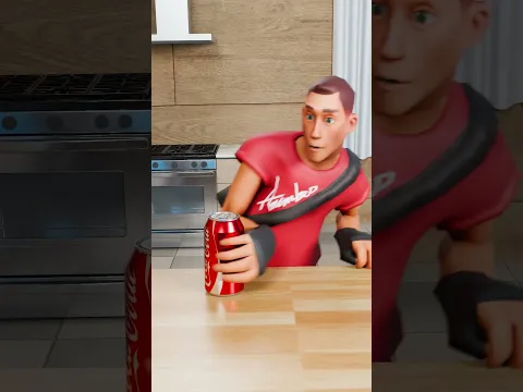 Why can't Spy open this bottle of water- Animation Meme #tf2 #animation