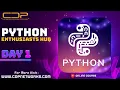 Python Basics Day 1 Introduction and Installation - By CDP Network