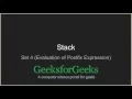 Stack Set 4 Evaluation of Postfix Expression GeeksforGeeks