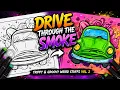 Trippy car Coloring Page Satisfying Adult Coloring Book Compilation