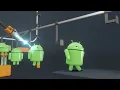 Android Logo Factory Animation - Assembly Line