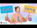 Short and Long Vowel Chant Sounds and Actions for a e i o u
