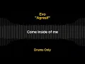 Evo - Agresif (Drums Only + Lyrics)