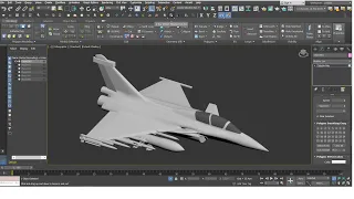 Download 3D Modeling Dassault Rafale Fighter Jet In 3D Max And Prepare The Model to Pepakura Part4 MP3