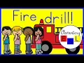 Fire Drill Rules Social Story with Visuals for ELLs