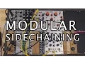 Eurorack Sidechaining patch with Moddemix and Maths