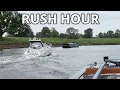 Download Lagu 375A. Overtaken on the River Trent - tiny narrowboat goes from Newark to Stoke Lock.