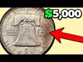 1958 Franklin Silver Half Dollar Coins Worth Money