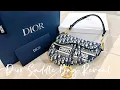 Dior Saddle Bag Reveal What it fits mod shots etc
