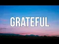 dhruv - grateful (Lyrics Video)