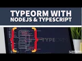 Node JS with Typescript TypeORM Mysql