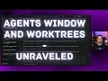 Visual Studio Code Agents Window and Worktrees - Unraveled