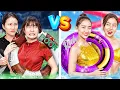 Download Lagu Keluarga Miskin Vs Keluarga Kaya Di Kolam Renang! Siapa Keluarga Terbaik?