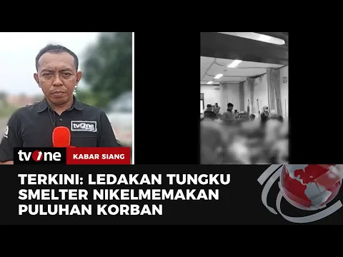 Tiga Korban Luka dari Insiden Meledaknya Tungku Smelter adalah WNA