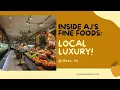 Exploring AJ s Fine Foods Bougie Grocery Store Tour in Mesa AZ