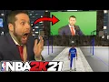I m ACTUALLY in NBA 2K21 NEXT GEN My City DEBUT