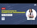 Introduction to Competitive Programming Array DS