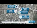 Downtown Tampa issues traffic advisory for the weekend