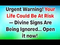Lagu 🚨URGENT WARNING! YOUR LIFE COULD BE AT RISK— DIVINE SIGNS ARE BEING IGNORED…|Urgent message from god