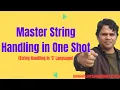Master String Handling in One Shot String Handling in C Language