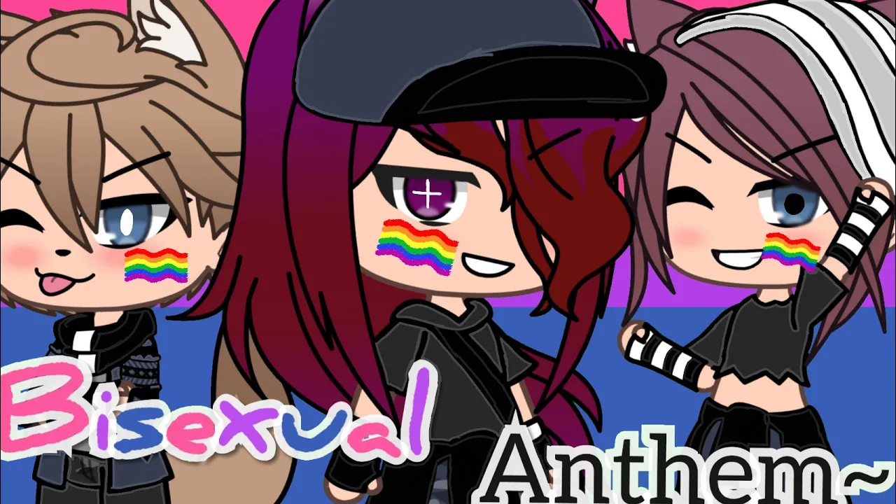 Bisexual Anthem//glmv//swear warning//happy pride month!! (Inspired by Gacha Lxser)