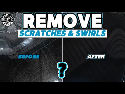 How To Remove Scratches From A Car - Black Paint Polish DIY