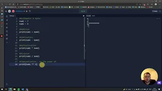 Python 8 Arithmetic Operators Part 1