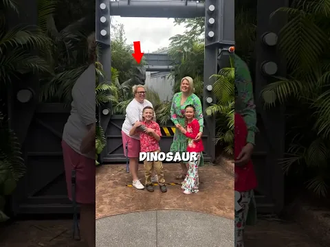 This Kid Was NOT Ready for the Dinosaur 😂