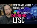 How to Take Windows BACK from Microslop - DEMAND LTSC or Linux