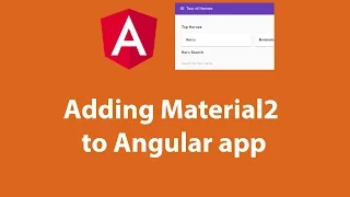 Adding Material2 to Angular app