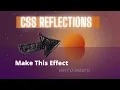 Make a Fully Animated Sunset with CSS reflections