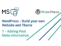 Wordpress Custom Theme and Website -