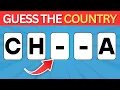 Missing Letters Challenge Daily Geography Word Puzzles Quizzes