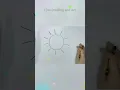 How to draw Sun and clouds