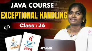 Java Programming 2025 Ep 36 EXCEPTIONAL HANDLING in Java With sample program in
