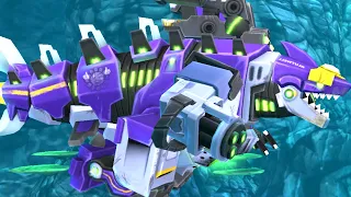 The Mecha Sharkjira is a thing of nightmares