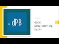 Python 3 Bootcamp Getting Started Language