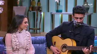 دويتو كارمن سليمان وجوزها ع اغنيه ربنا يخليك لقلبي  دندنها